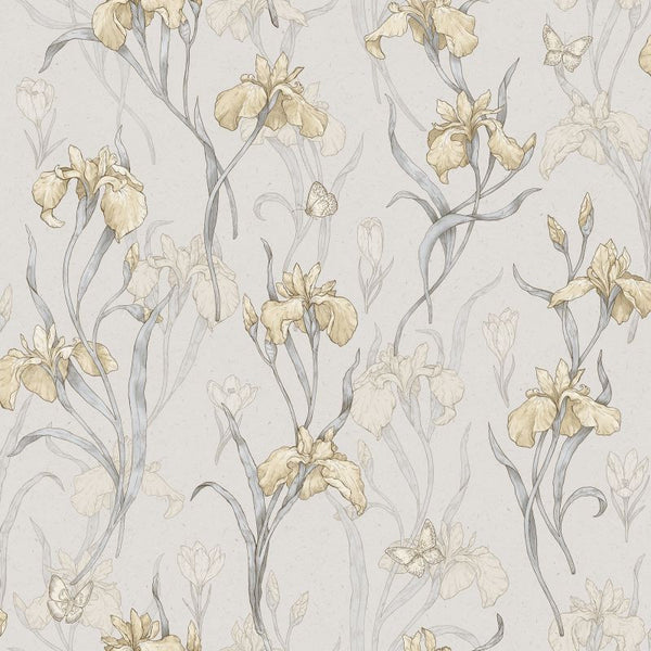 Iris amber Sample Wallcovering | Sandberg