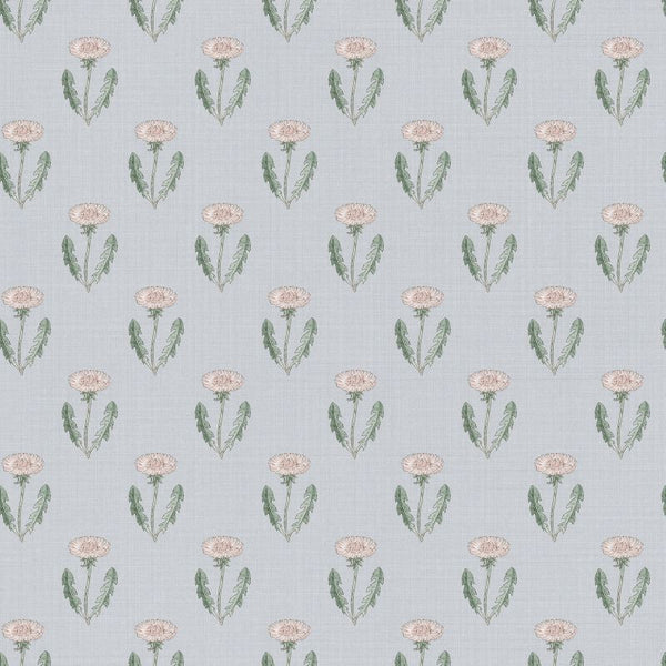 Maskrosen soft blue Sample Wallcovering | Sandberg