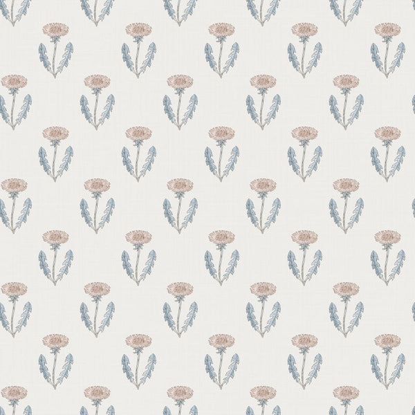 Maskrosen pink Sample Wallcovering | Sandberg