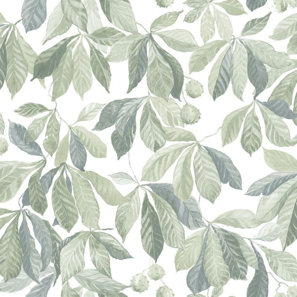 Kersti spring green Sample Wallcovering | Sandberg