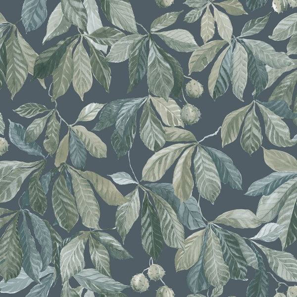 Kersti indigo Sample Wallcovering | Sandberg