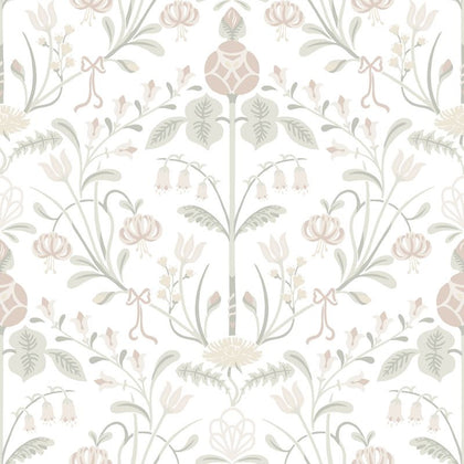 Till Carl powder pink Sample Wallcovering | Sandberg