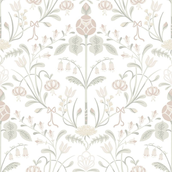 Till Carl powder pink Sample Wallcovering | Sandberg