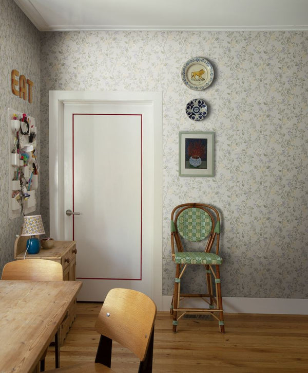 Kvitten lilac Wallcovering | Sandberg