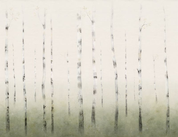 Sundborn spring green Sample Wallcovering | Sandberg