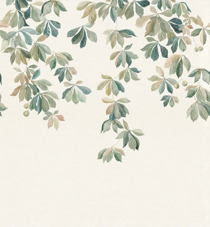 Kastanjen garden green Wallcovering | Sandberg