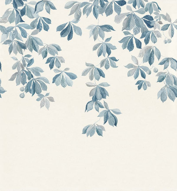 Kastanjen soft blue Sample Wallcovering | Sandberg