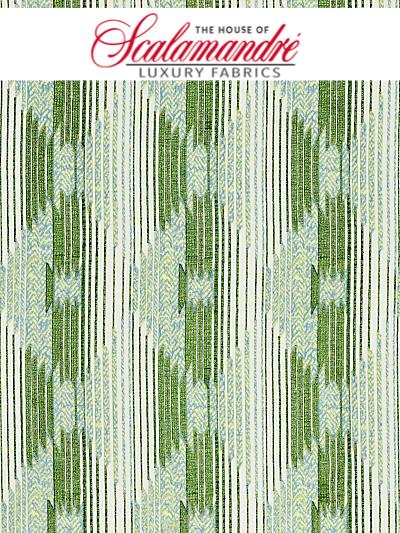 TUNDAR BLANKET - LEAF - FABRIC - S7ATTC-003 at Designer Wallcoverings and Fabrics, Your online resource since 2007