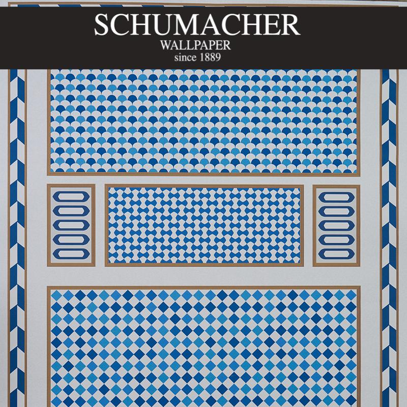 Authorized Dealer of 5007111 by Schumacher Wallpaper at Designer Wallcoverings and Fabrics, Your online resource since 2007