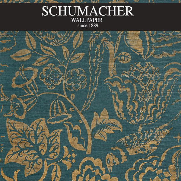 Authorized Dealer of 5008264 by Schumacher Wallpaper at Designer Wallcoverings and Fabrics, Your online resource since 2007