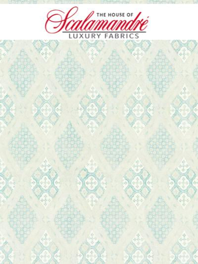 FARRAH PRINT - MISTY ISLAND - FABRIC - 16626-001 at Designer Wallcoverings and Fabrics, Your online resource since 2007