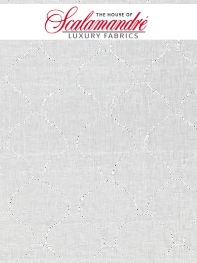 COQUILLE SHEER - IVORY - FABRIC - 27038-001 at Designer Wallcoverings and Fabrics, Your online resource since 2007
