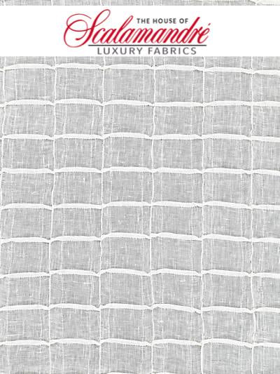 PINTUCK LINEN SHEER - IVORY - FABRIC - 27041-001 at Designer Wallcoverings and Fabrics, Your online resource since 2007