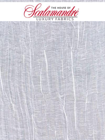 PLEATED LINEN SHEER - CLOUD - FABRIC - 27052-001 at Designer Wallcoverings and Fabrics, Your online resource since 2007