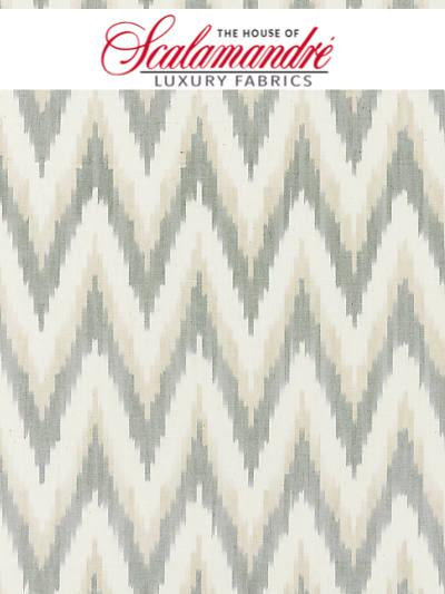 ADRAS IKAT WEAVE - MINERAL - Scalamandre Fabrics, Fabrics - 27185-001 at Designer Wallcoverings and Fabrics, Your online resource since 2007