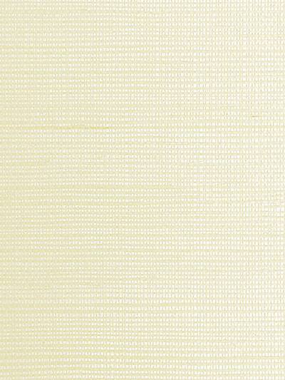 Sisal Metallic - Platinum Wallpaper | Scalamandre 