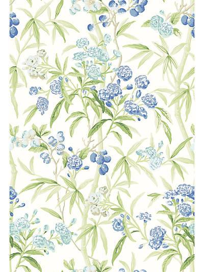 Lanai - Lagoon Wallpaper | Scalamandre 