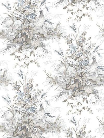 Edwin'S Covey - Grisaille Wallpaper | Scalamandre 