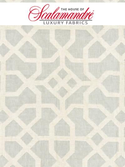 LINEN LATTICE - MINERAL & GREIGE - Scalamandre Fabrics, Fabrics - 27149-002 at Designer Wallcoverings and Fabrics, Your online resource since 2007