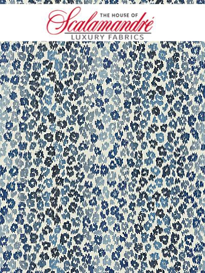 BLOOM - LAPIS - Scalamandre Fabrics, Fabrics - 27177-002 at Designer Wallcoverings and Fabrics, Your online resource since 2007
