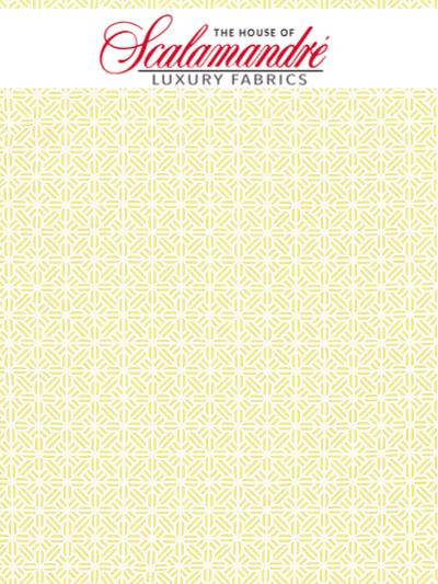 TILE WEAVE - CANARY - Scalamandre Fabrics, Fabrics - 27213-002 at Designer Wallcoverings and Fabrics, Your online resource since 2007