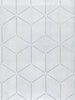 Glacier - Silver Wallpaper | Scalamandre 