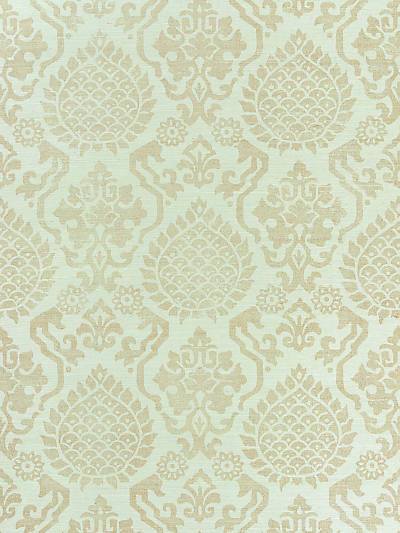 Surat Sisal - Burnished Gold On Mineral Wallpaper | Scalamandre 