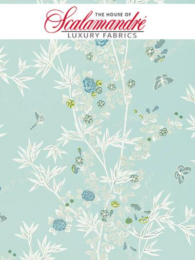 JARDIN DE CHINE - CIEL - FABRIC - 16608-003 at Designer Wallcoverings and Fabrics, Your online resource since 2007