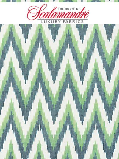 ADRAS IKAT WEAVE - PEACOCK - Scalamandre Fabrics, Fabrics - 27185-003 at Designer Wallcoverings and Fabrics, Your online resource since 2007