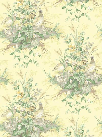 Edwin'S Covey - Sunlit Wallpaper | Scalamandre 