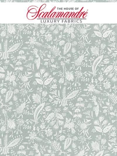 TULIA LINEN PRINT - MINERAL - FABRIC - 16605-004 at Designer Wallcoverings and Fabrics, Your online resource since 2007