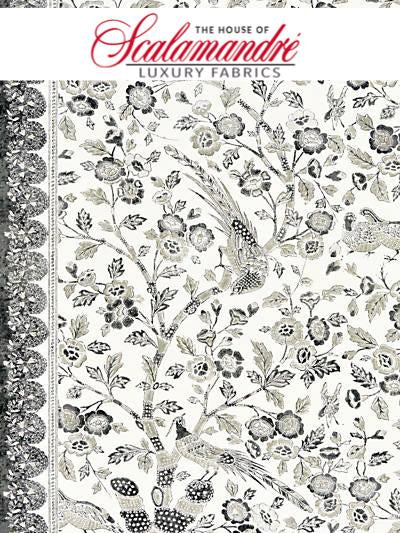 ANISSA PRINT - TRUFFLE - FABRIC - 16625-004 at Designer Wallcoverings and Fabrics, Your online resource since 2007