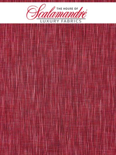 SUTTON STRIE WEAVE - RASPBERRY - FABRIC - 27095-004 at Designer Wallcoverings and Fabrics, Your online resource since 2007