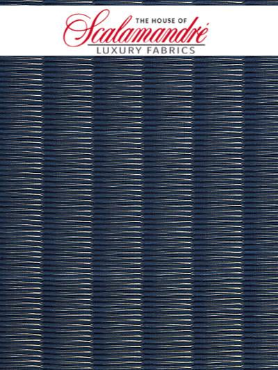 WAVELENGTH - INDIGO - Scalamandre Fabrics, Fabrics - 27141-004 at Designer Wallcoverings and Fabrics, Your online resource since 2007