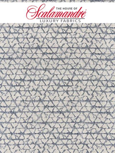 KANOKO - INDIGO - Scalamandre Fabrics, Fabrics - 27148-004 at Designer Wallcoverings and Fabrics, Your online resource since 2007