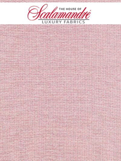 CAPRI HERRINGBONE - HIBISCUS - Scalamandre Fabrics, Fabrics - 27191-004 at Designer Wallcoverings and Fabrics, Your online resource since 2007
