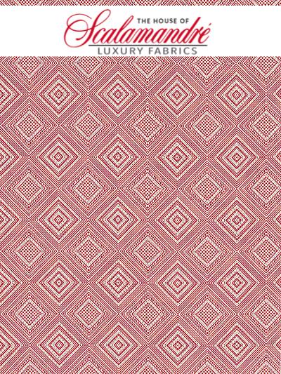 ANTIGUA WEAVE - HIBISCUS - Scalamandre Fabrics, Fabrics - 27197-004 at Designer Wallcoverings and Fabrics, Your online resource since 2007