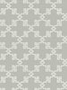 Suzhou Lattice - French Grey Wallpaper | Scalamandre 