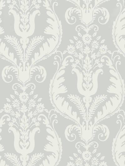 Primavera - French Grey Wallpaper | Scalamandre 