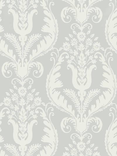 PRIMAVERA - FRENCH GREY - SCALAMANDRE WALLPAPER - SC_0004WP88376 at Designer Wallcoverings and Fabrics, Your online resource since 2007
