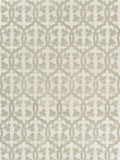 Falk Manor House Sisal - Pumice Wallpaper | Scalamandre 