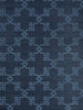 Suzhou Lattice Sisal - Midnight Wallpaper | Scalamandre 