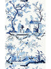 Ch'In Ling - Porcelain Wallpaper | Scalamandre 