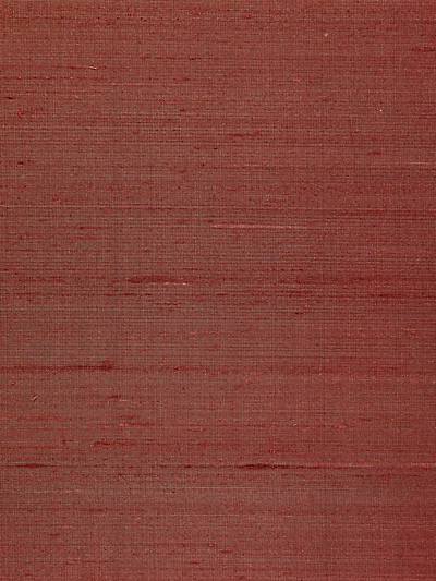 Lyra Silk Weave - Cinnabar Wallpaper | Scalamandre 