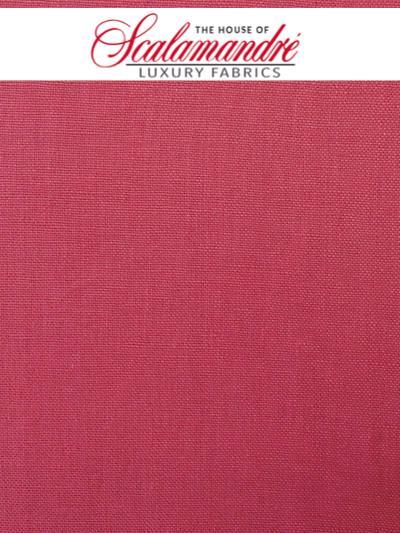 TOSCANA LINEN - PEONY - FABRIC - 27108-020 at Designer Wallcoverings and Fabrics, Your online resource since 2007