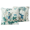 PLAISIRS DE LA CHINE 18" PILLOW Emerald