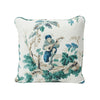 PLAISIRS DE LA CHINE 18" PILLOW Emerald