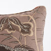 LOTUS GARDEN 22" PILLOW Mocha