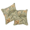 LOTUS GARDEN 18" PILLOW Aqua