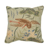 LOTUS GARDEN 18" PILLOW Aqua